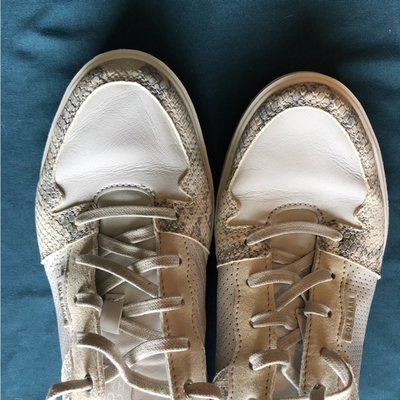 Cole Haan Grand leather python snake print shoe sneakers. - Picture 5 of 10